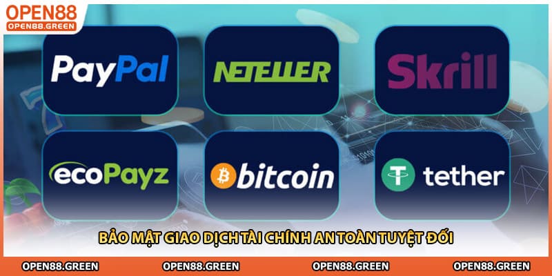Bảo mật giao dịch tài chính an toàn tuyệt đối